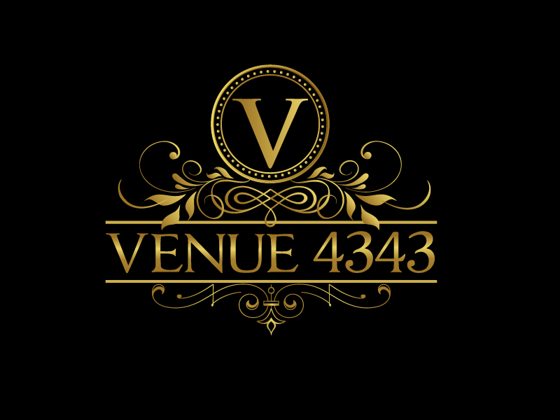 VENUE 4343 logo design by Marianne