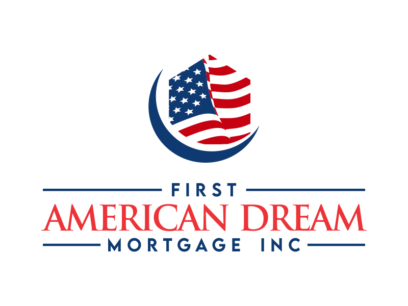 First American Dream Mortgage Inc logo design by cikiyunn