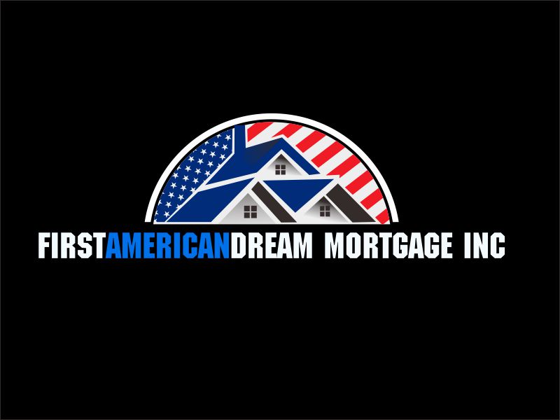 First American Dream Mortgage Inc logo design by bosbejo