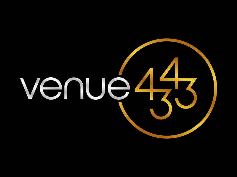 VENUE 4343 logo design by FriZign