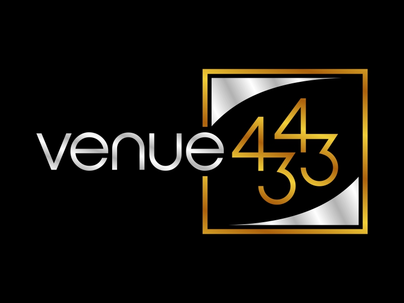 VENUE 4343 logo design by FriZign