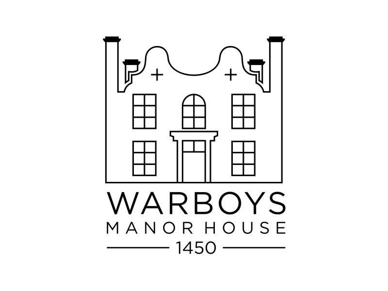 Warboys Manor House logo design by KQ5