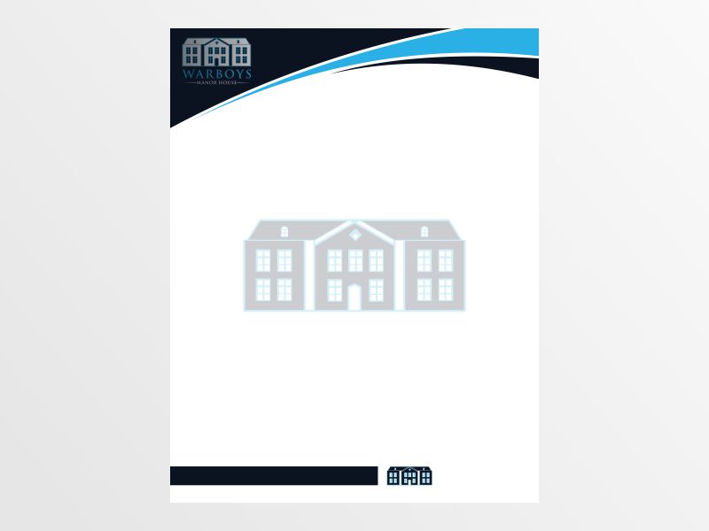 Warboys Manor House logo design by ANAKD