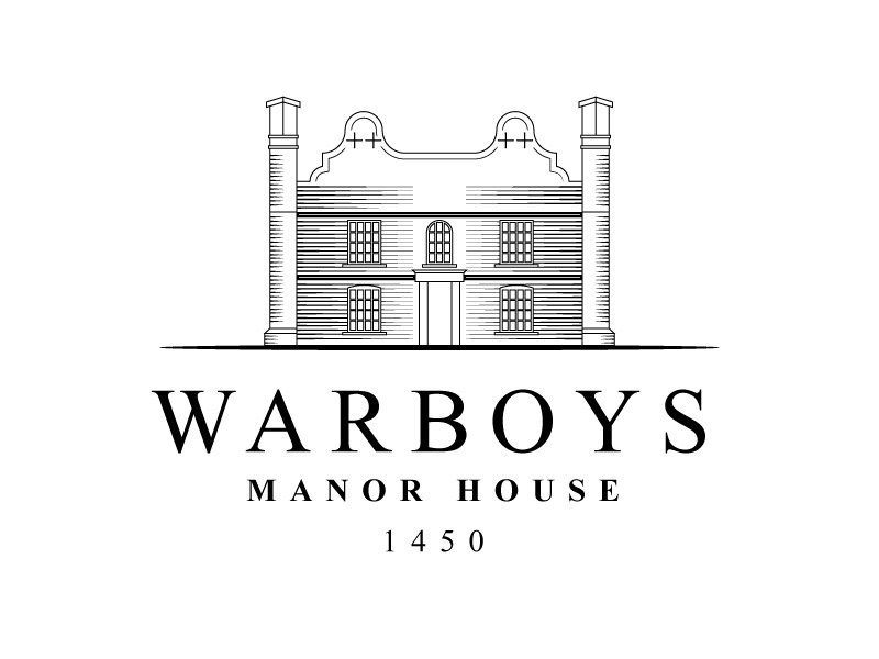 Warboys Manor House logo design by PRN123