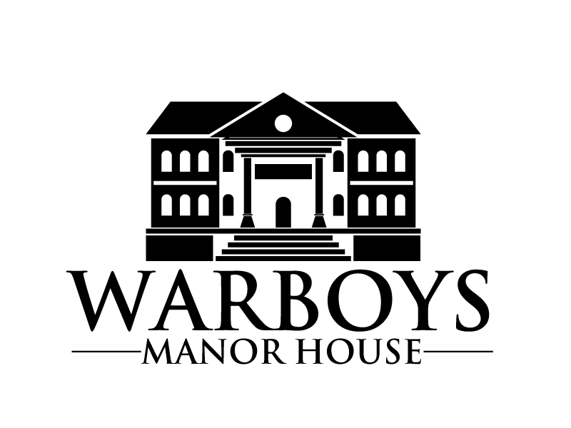 Warboys Manor House logo design by ElonStark