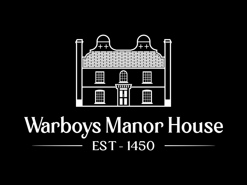 Warboys Manor House logo design by MonkDesign