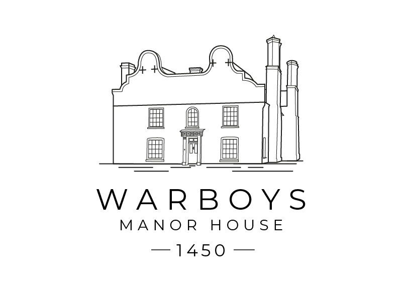 Warboys Manor House logo design by il-in