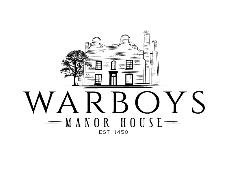 Warboys Manor House logo design by Bhaskar Shil