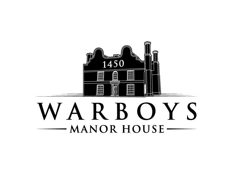 Warboys Manor House logo design by mewlana