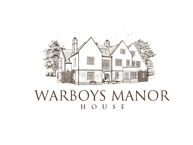 Warboys Manor House logo design by senja03