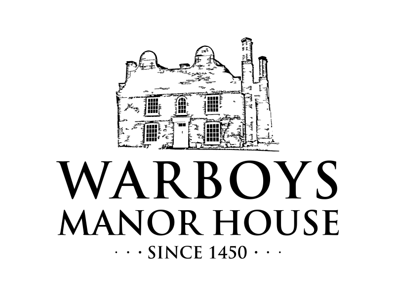 Warboys Manor House logo design by rizuki