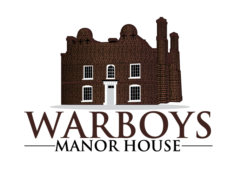 Warboys Manor House logo design by ElonStark