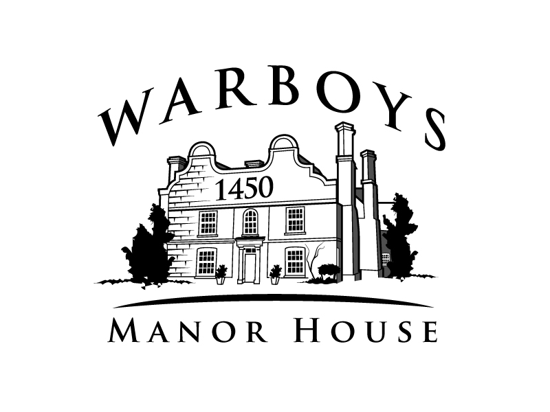 Warboys Manor House logo design by aRBy