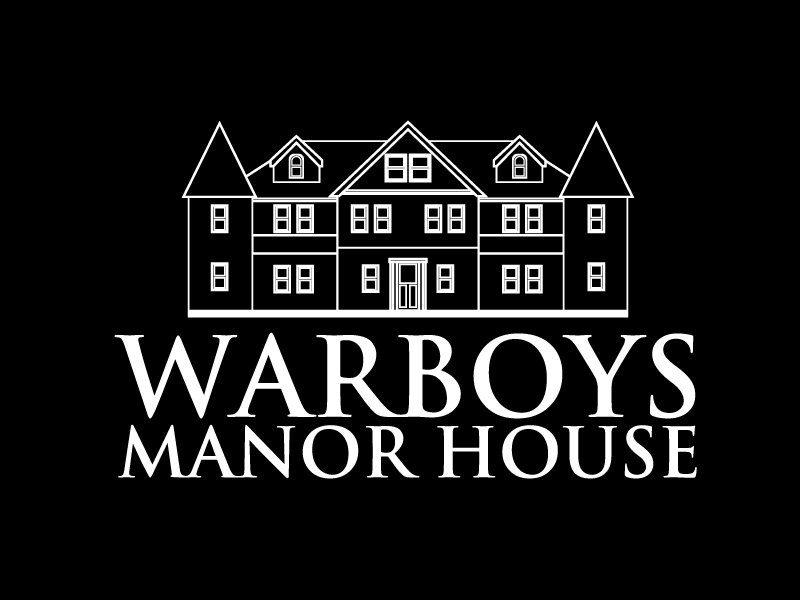 Warboys Manor House logo design by ElonStark