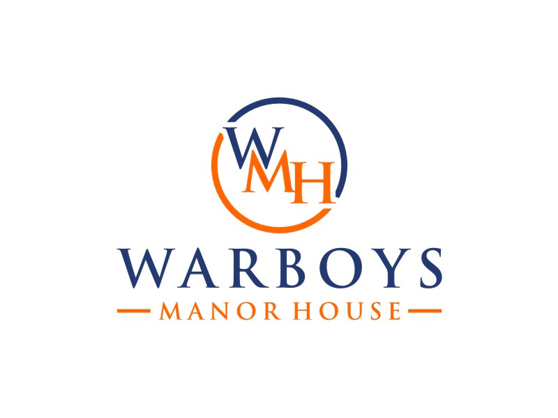 Warboys Manor House logo design by Artomoro