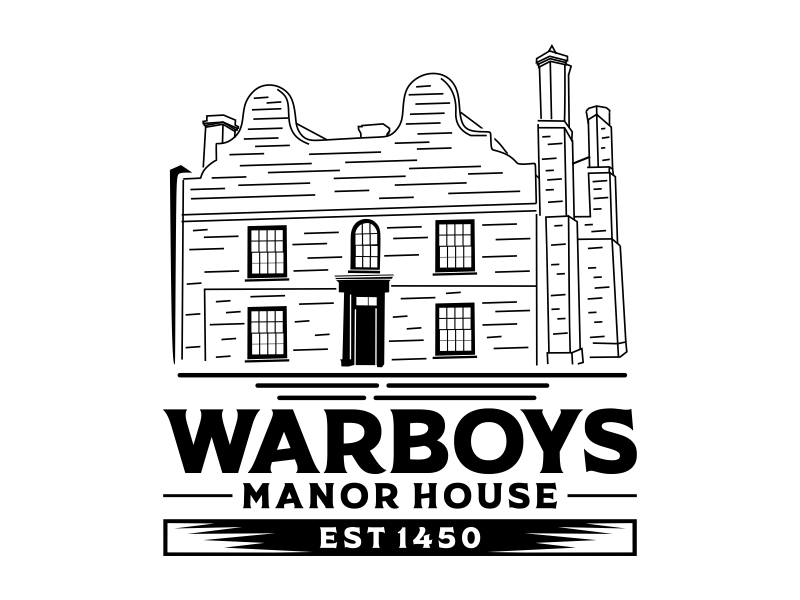 Warboys Manor House logo design by imagine