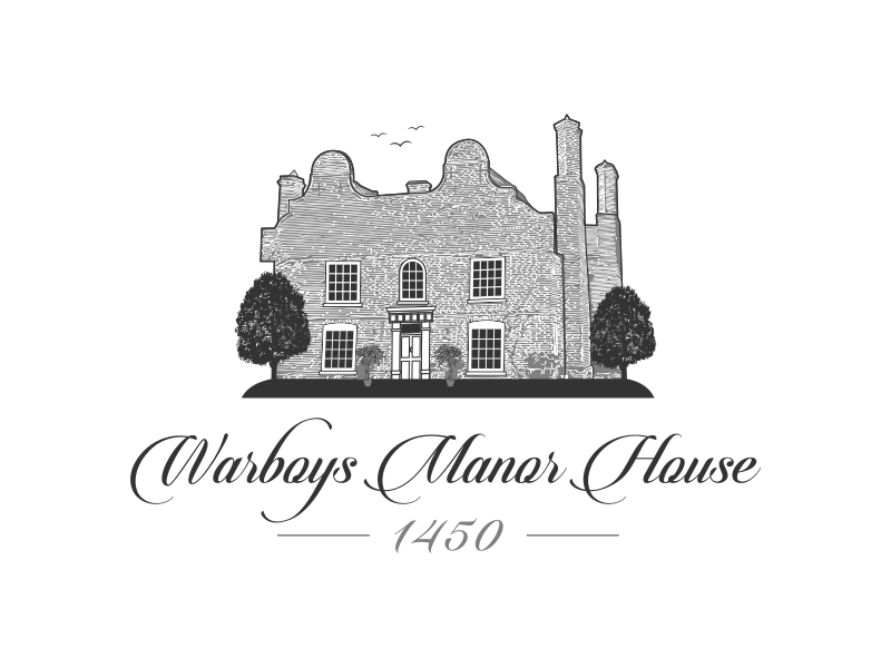 Warboys Manor House logo design by AnandArts