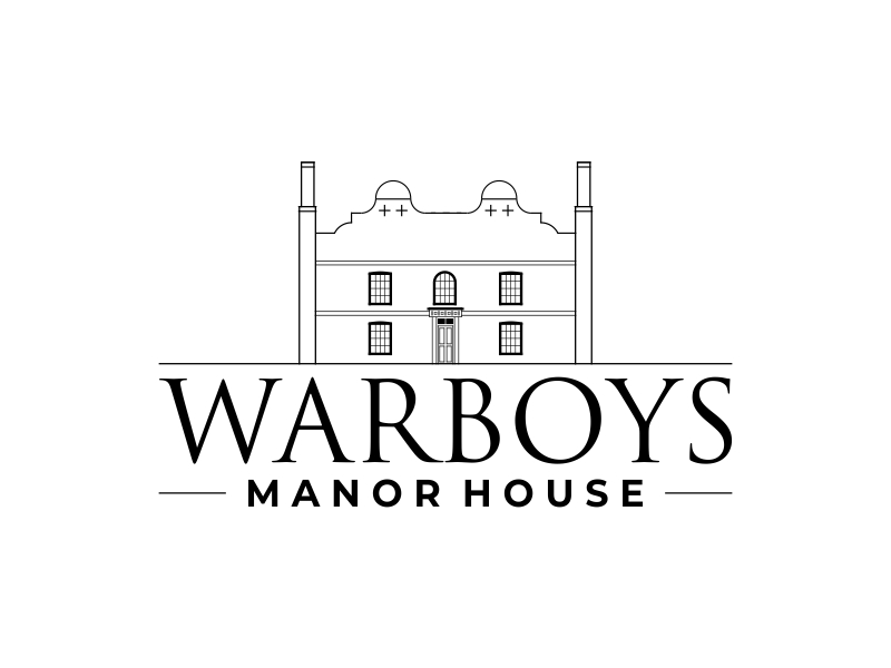 Warboys Manor House logo design by lj.creative