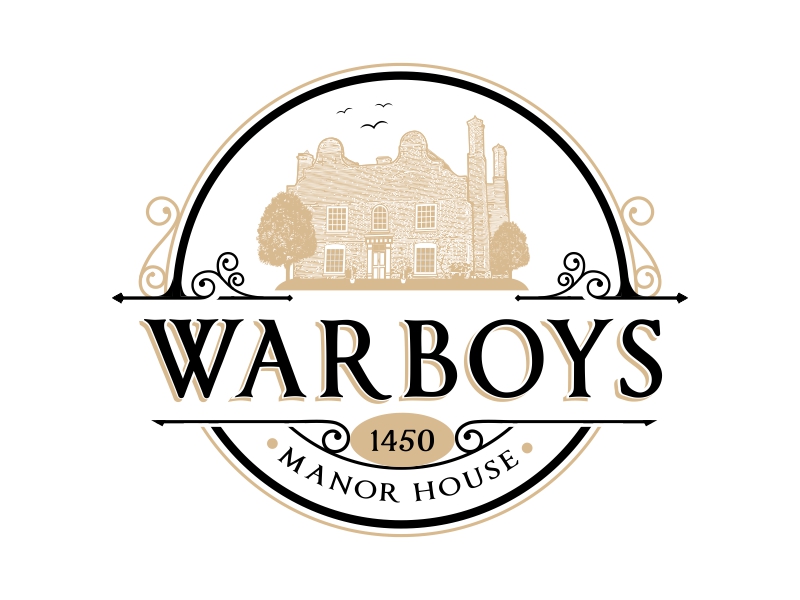 Warboys Manor House logo design by AnandArts