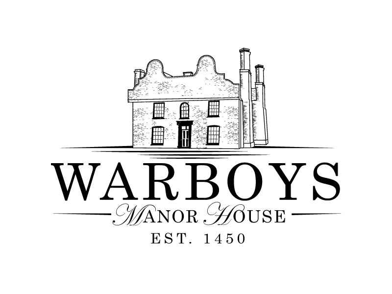 Warboys Manor House logo design by REDCROW