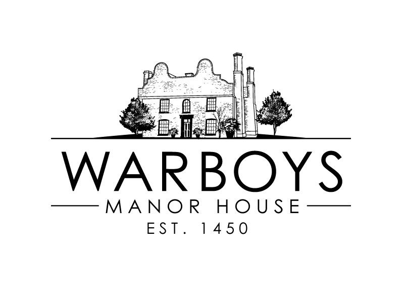 Warboys Manor House logo design by REDCROW