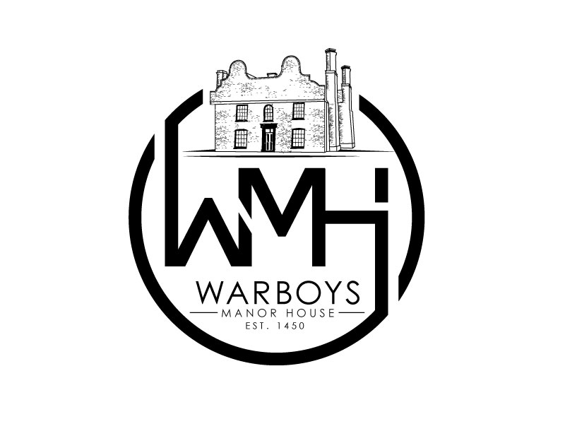 Warboys Manor House logo design by REDCROW