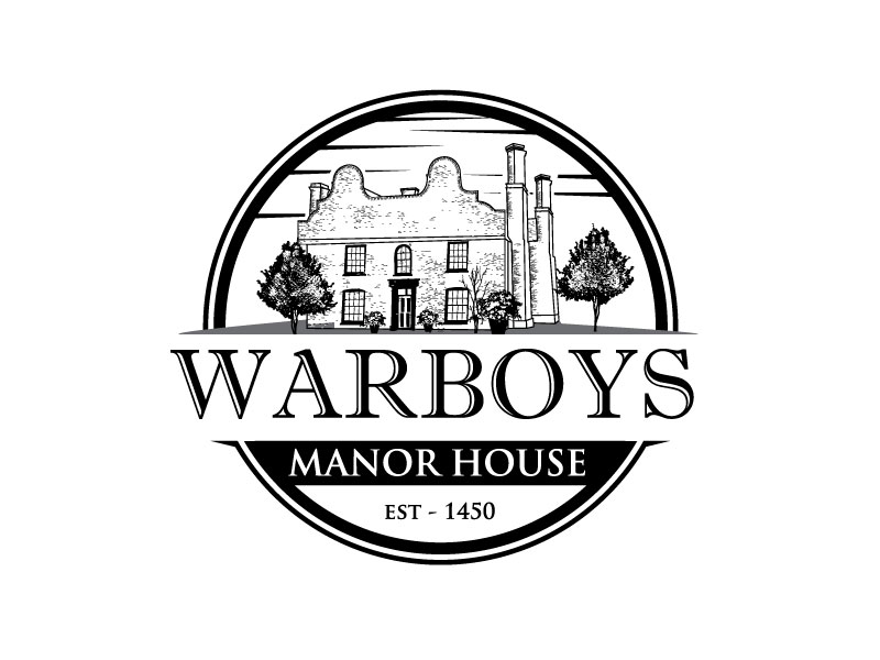 Warboys Manor House logo design by REDCROW