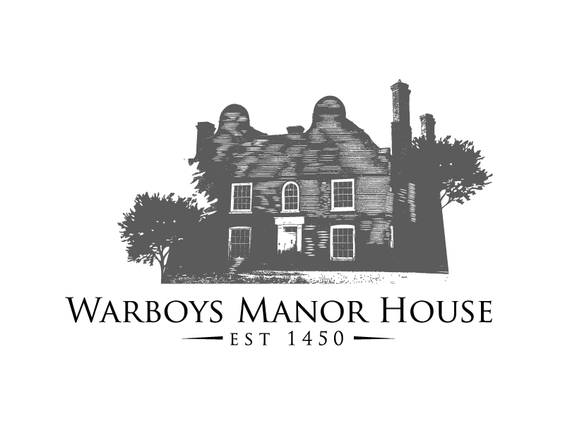 Warboys Manor House logo design by REDCROW