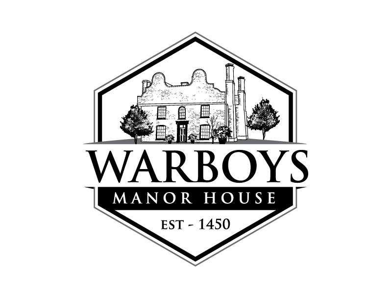 Warboys Manor House logo design by REDCROW