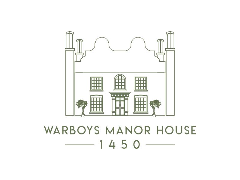 Warboys Manor House logo design by AnandArts