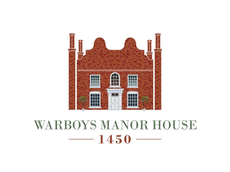 Warboys Manor House logo design by AnandArts