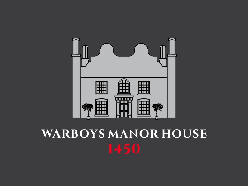Warboys Manor House logo design by AnandArts