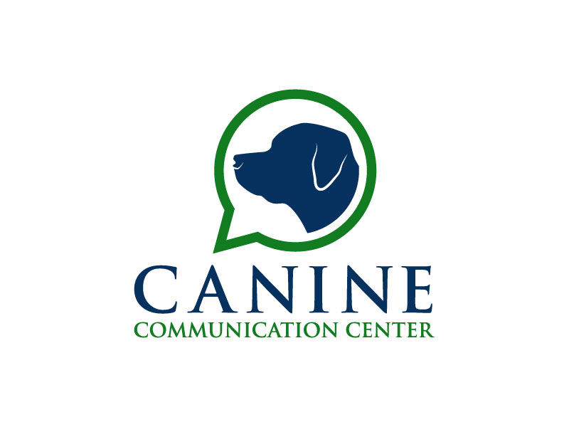 Canine Communication Center - you can check out the website at www.thewineglassranch.com logo design by mewlana