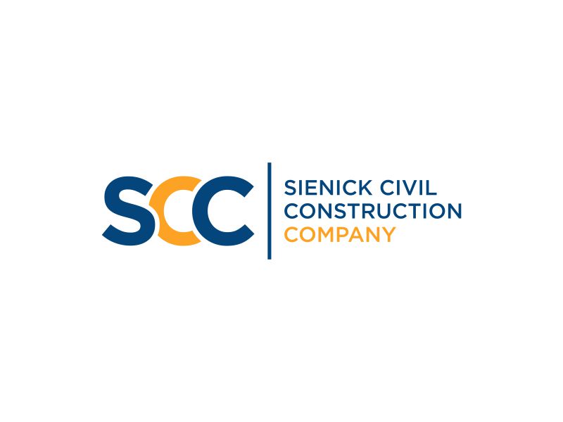Sienick Civil Construction Company logo design by EkoBooM