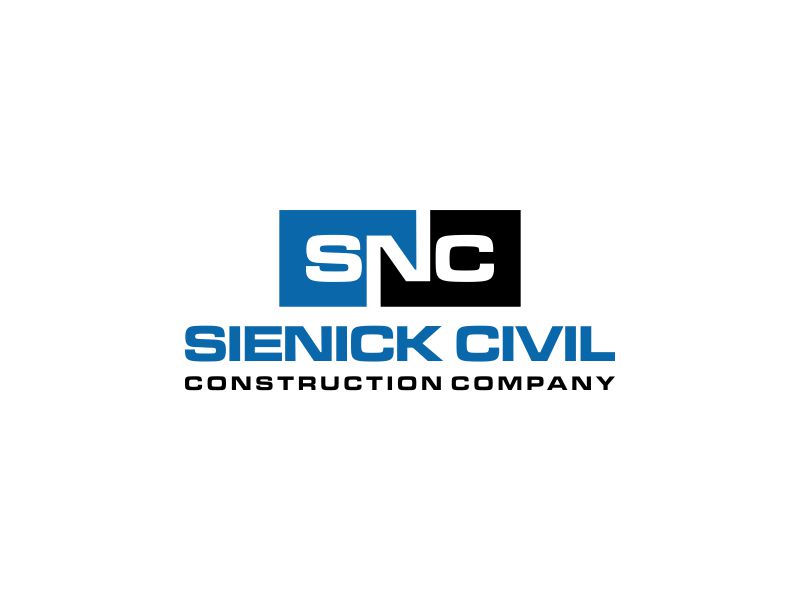 Sienick Civil Construction Company logo design by oke2angconcept