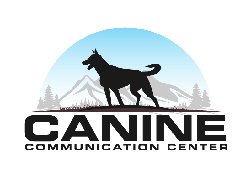 Canine Communication Center - you can check out the website at www.thewineglassranch.com logo design by ElonStark