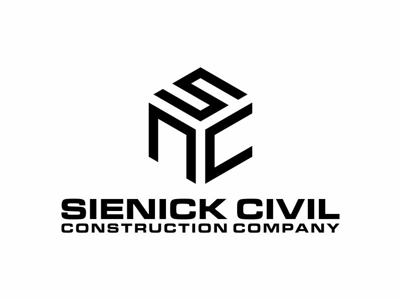 Sienick Civil Construction Company logo design by y7ce