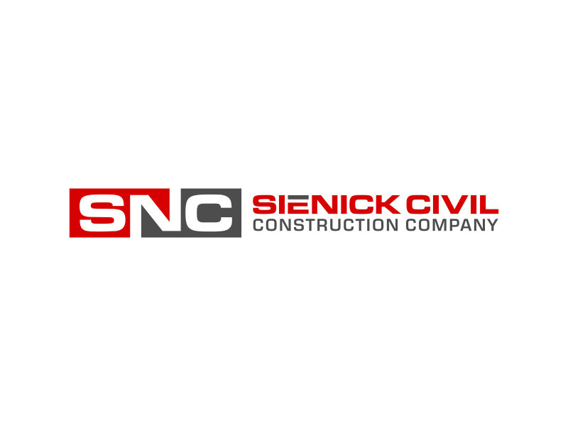 Sienick Civil Construction Company logo design by pionsign