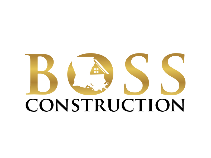 Boss Construction logo design by MarkindDesign