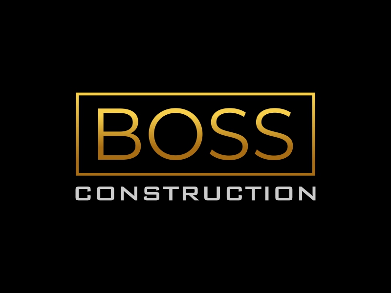 Boss Construction logo design by ingepro