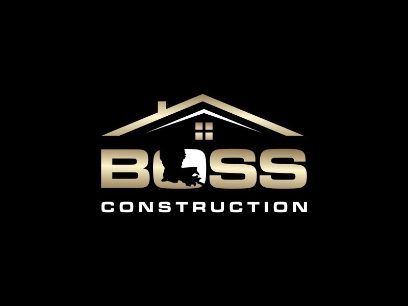 Boss Construction logo design by oke2angconcept