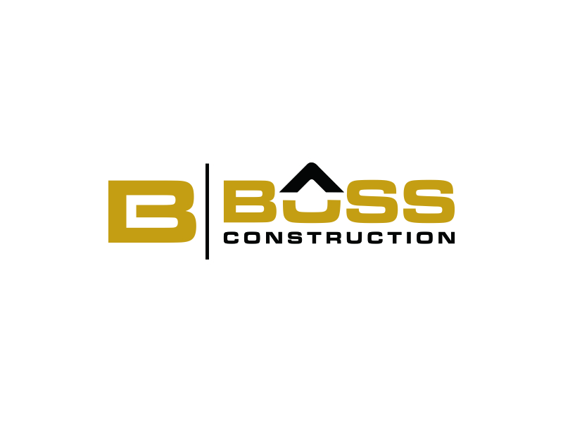 Boss Construction logo design by almaula