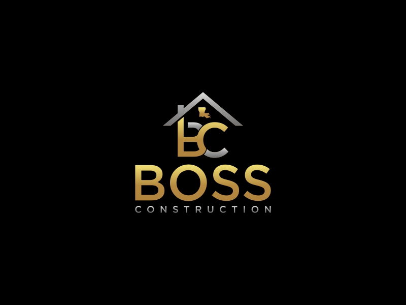 Boss Construction logo design by luckyprasetyo