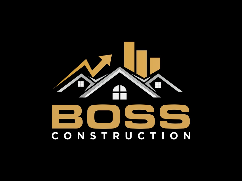 Boss Construction logo design by Greenlight