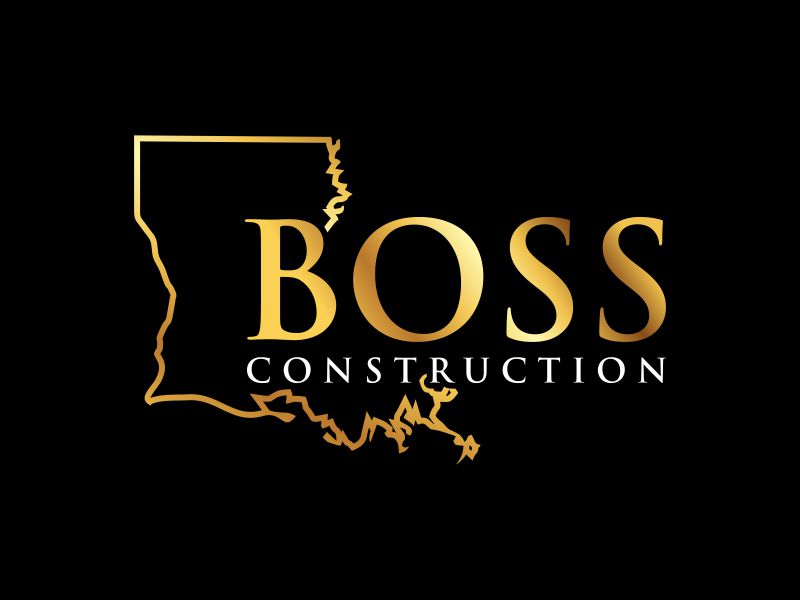 Boss Construction logo design by RIANW