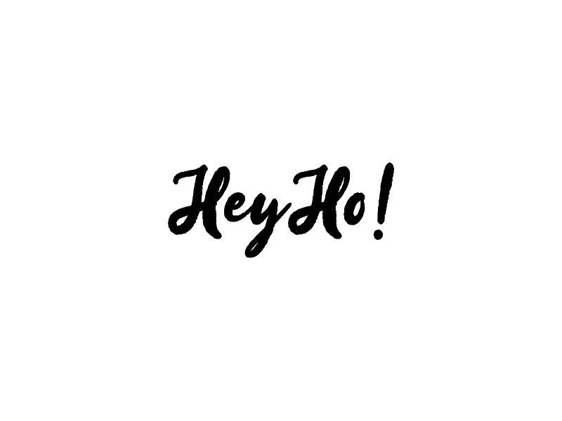 HeyHo! logo design by Greenlight