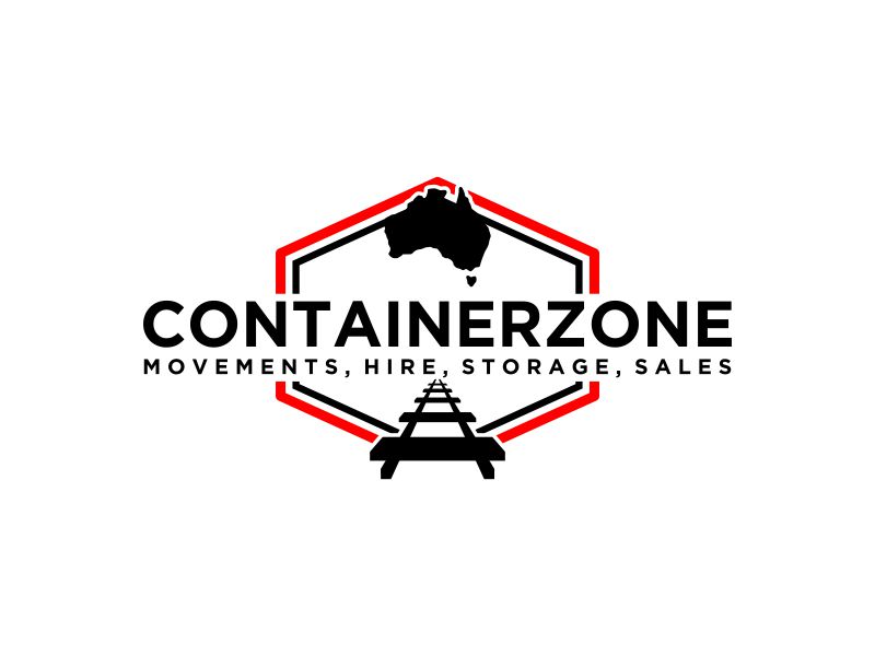 CONTAINERZONE logo design by SelaArt