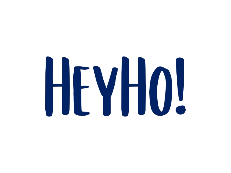 HeyHo! logo design by Kruger