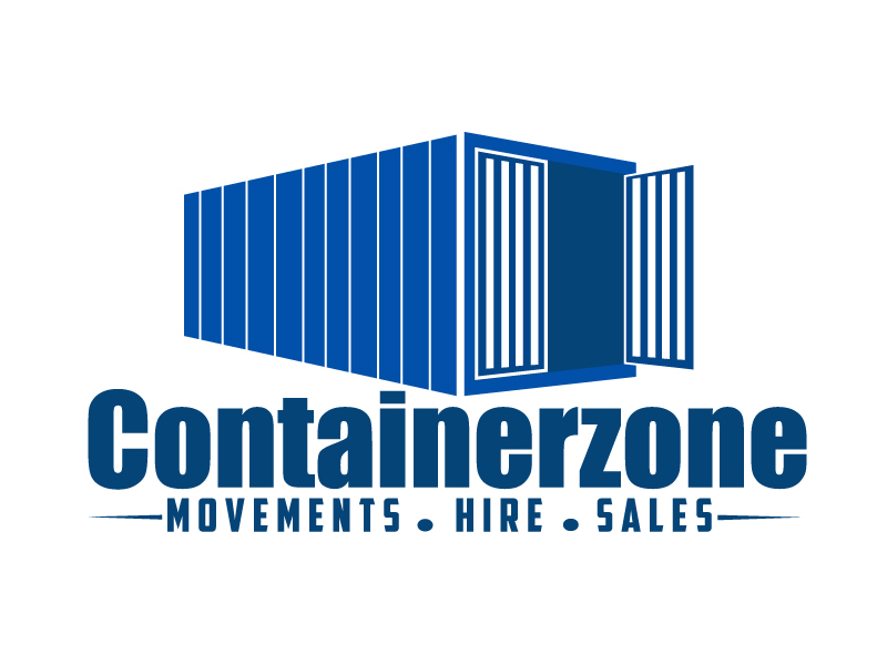 CONTAINERZONE logo design by ElonStark