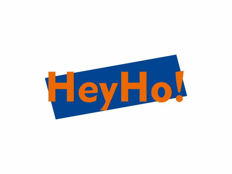 HeyHo! logo design by hopee